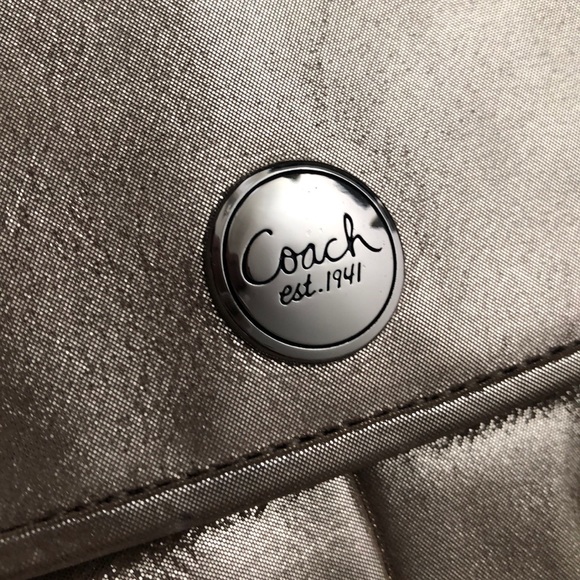 Brand new golden Coach wristlet - Picture 2 of 5